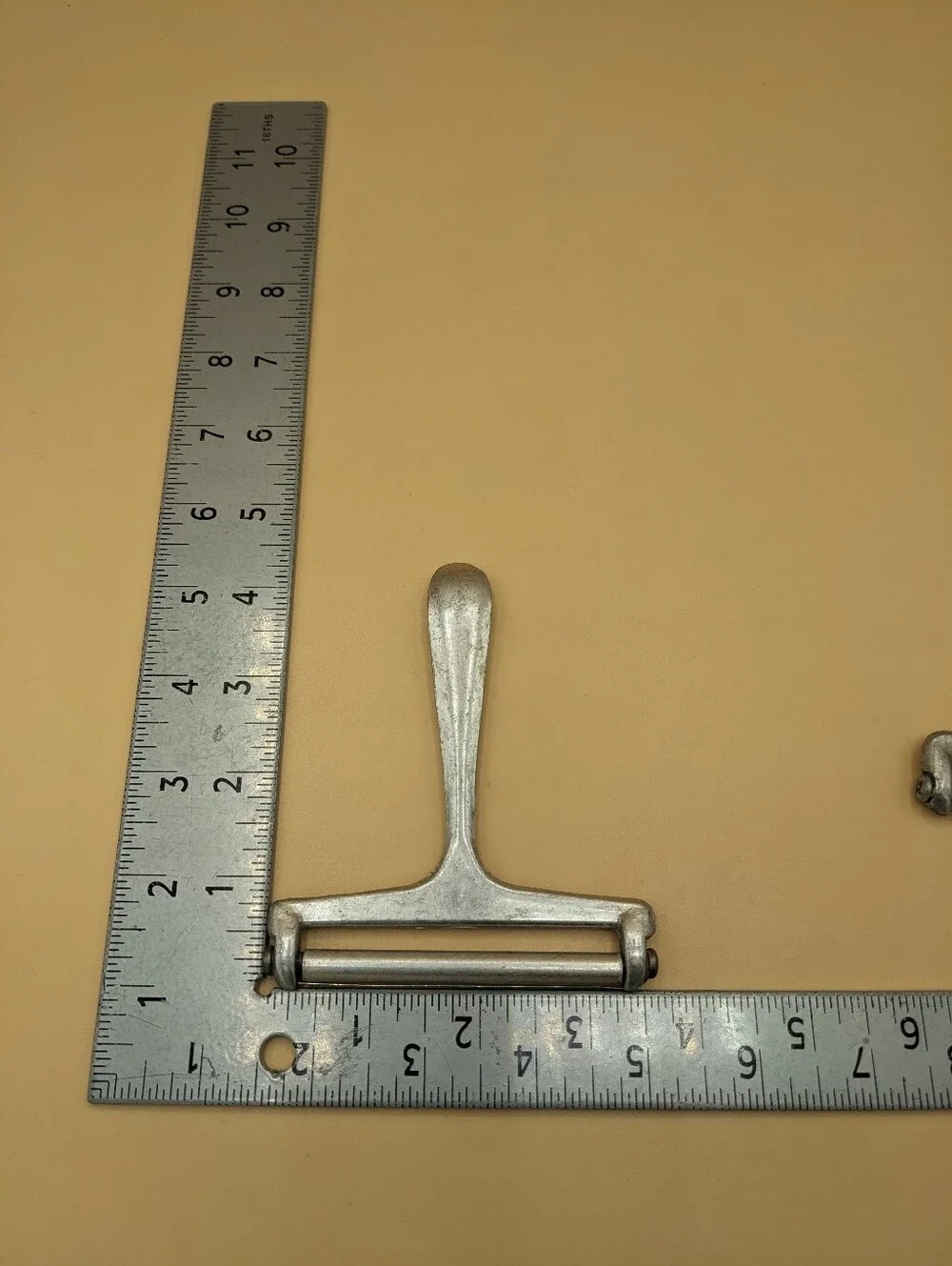 Vintage Cheese Slicer Metal Wire w/ Roller Taiwan Qty 2 Cut 3